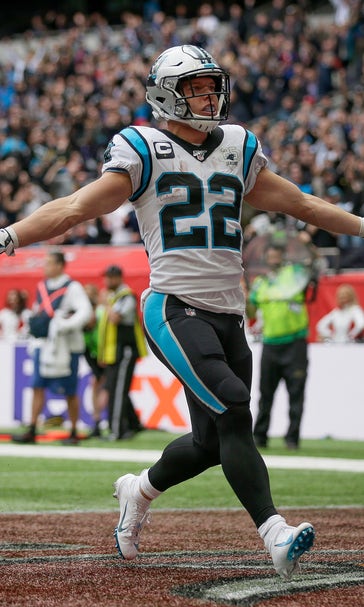 McCaffrey scores 2 TDs to lead Panthers past Bucs 37-26